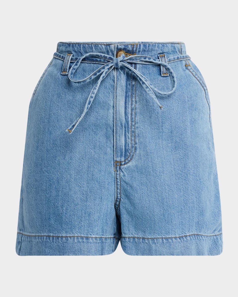 Anessa Tie-Waist Shorts